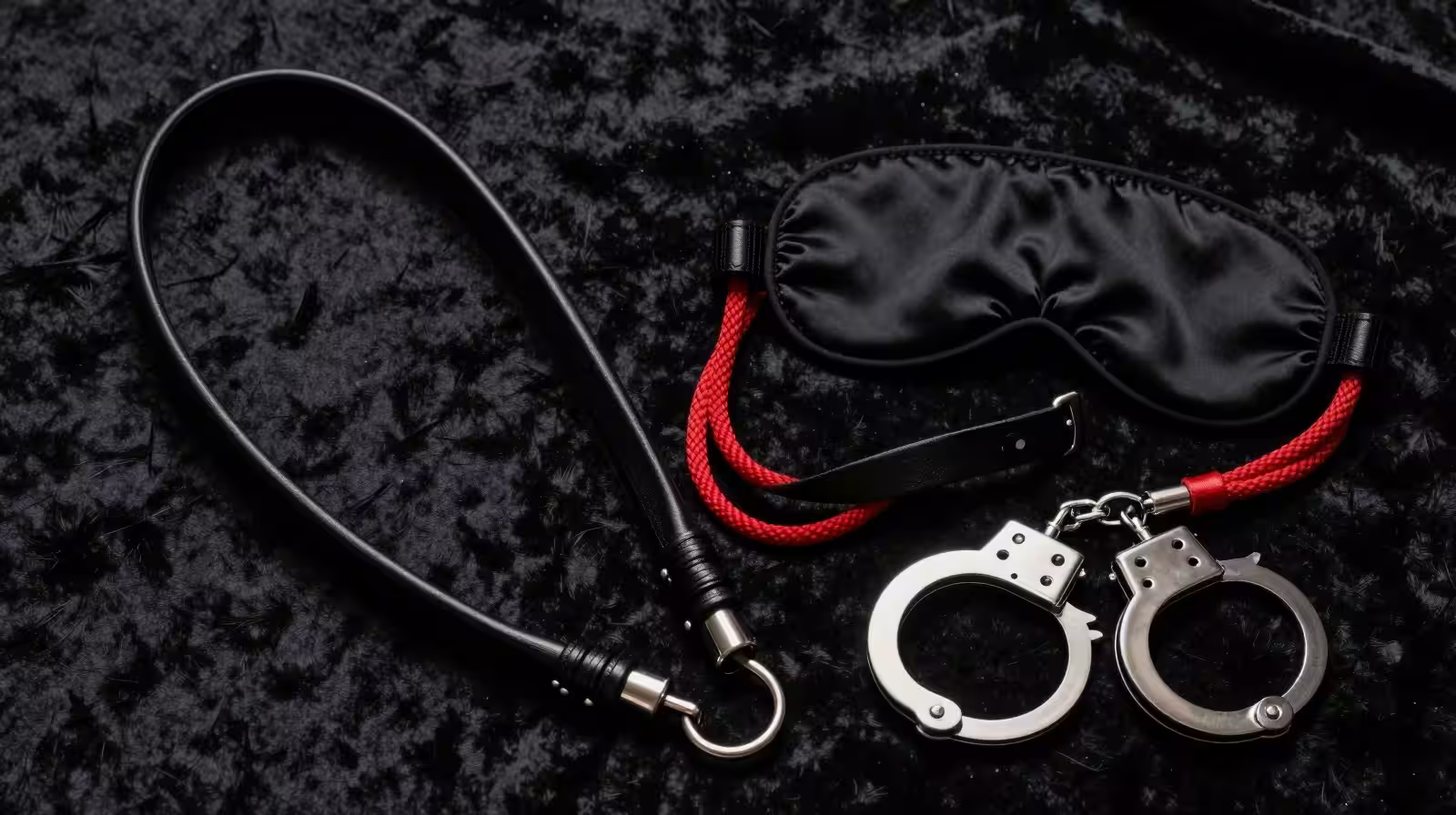 Collection d'accessoires BDSM pour la domination féminine