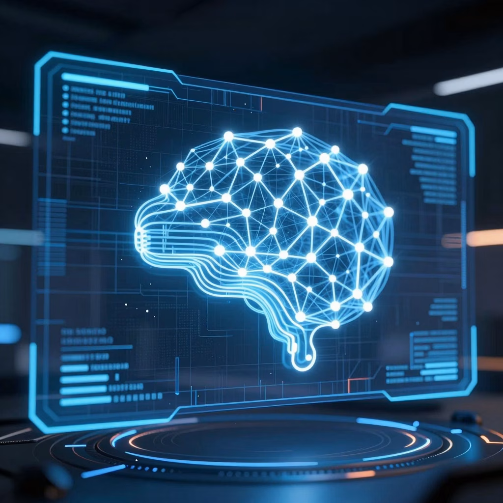 Réseaux de neurones et intelligence artificielle avec motifs luminescents dans un environnement de réalité virtuelle